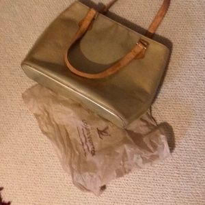 Vintage LV beige med-small purse used